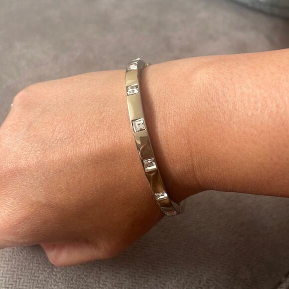 Champagne Gold Fashion Bangle - Picture 2 of 5